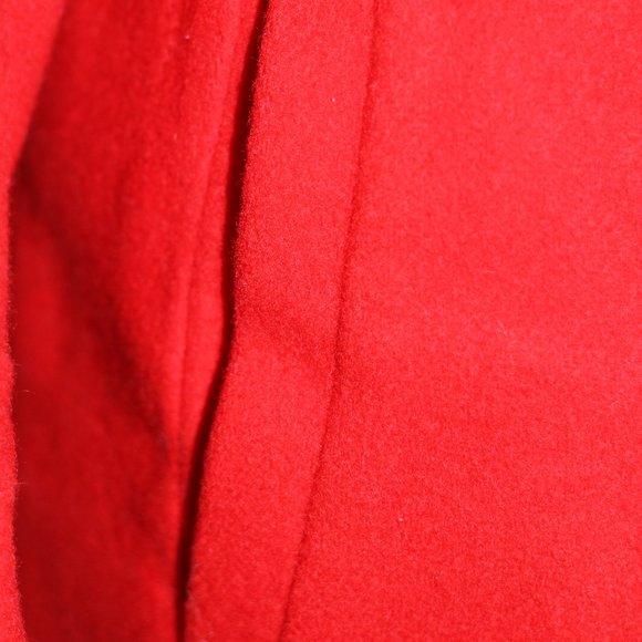 Charles Klein Red Wool Trench Coat - Picture 5 of 12